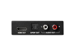 StarTech.com 4K HDMI Audio Extractor with 40K 60Hz Support – HDMI Audio De-embed