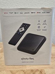 Xfinity Flex 4K Ultra HD Streaming TV Box with Voice Remote New Open Box