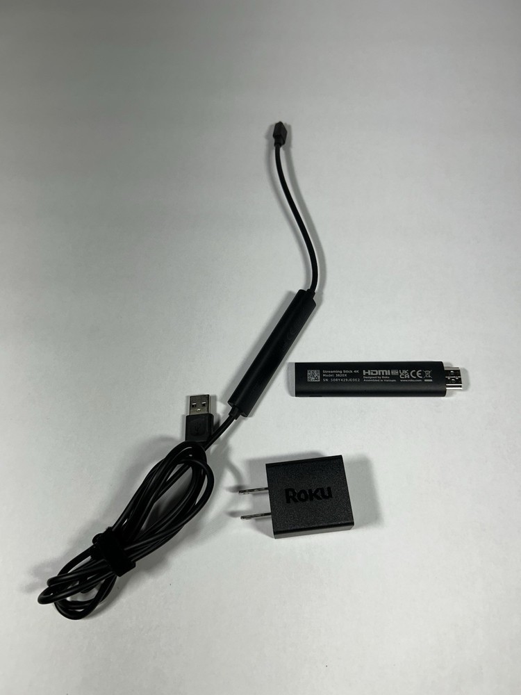 Roku Streaming Stick 4K (3820X) with Long Range Wireless Receiver