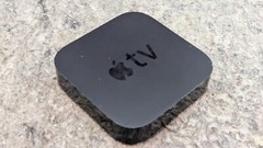 APPLE A1469 TV HD 8GB STREAMING MEDIA PLAYER w/ Power Cord, HDMI, LAN Cable