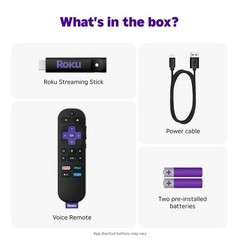Roku Streaming Stick HD 2025 Media Player with Remote