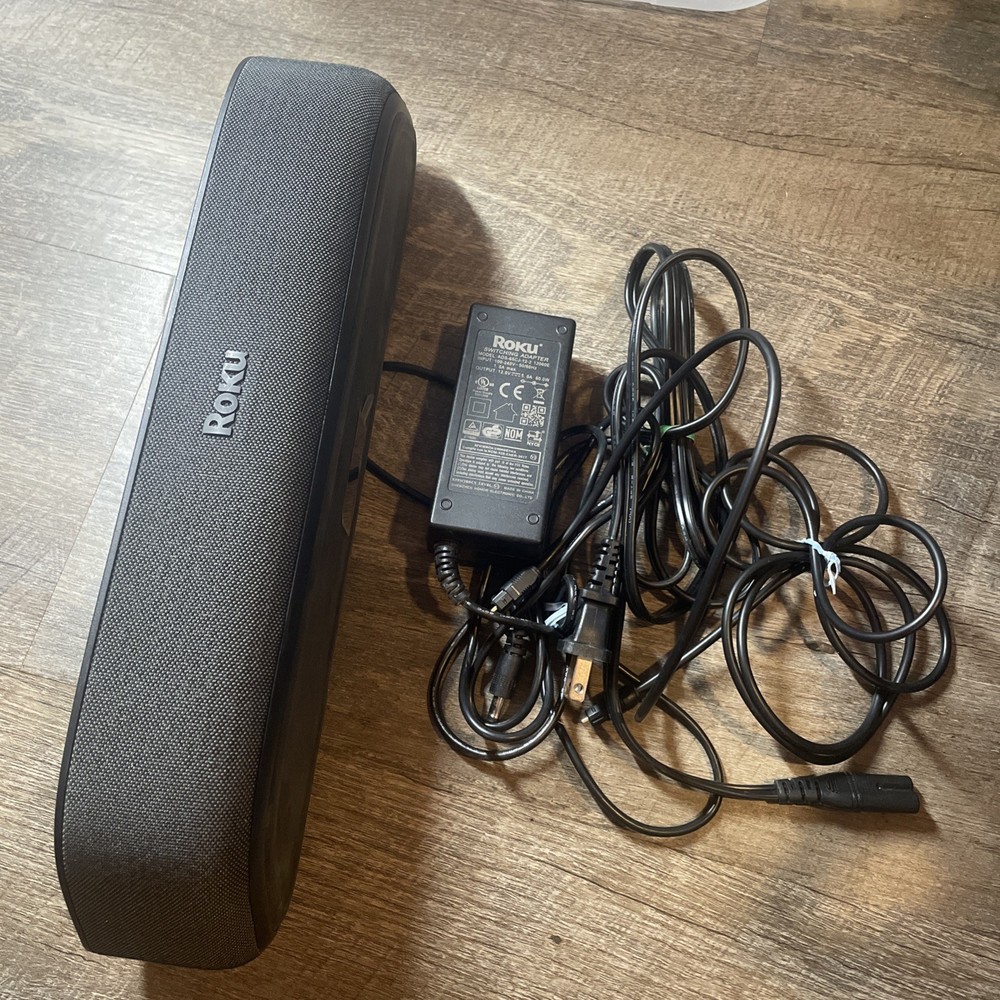 Roku Streambar 9102X 4K HDR Streaming Media Player w/ Power Cord **No Remote**