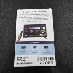 Smart TV Stick 4K UHD Chromecast Built in Android TV Google Assistant Remote