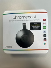 NEW Google Chromecast Streaming Media Player Black Wi-Fi HDMI GA3A00093-A14-Z01