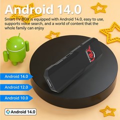 4K HDR Android TV Stick 2+16GB Dual WiFi BT Streaming Media Player Dongle