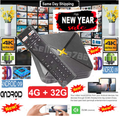 Android TV Box 4g+32G, Stalker, STB & Xtreme Built-in-WiFi + Free Shipping