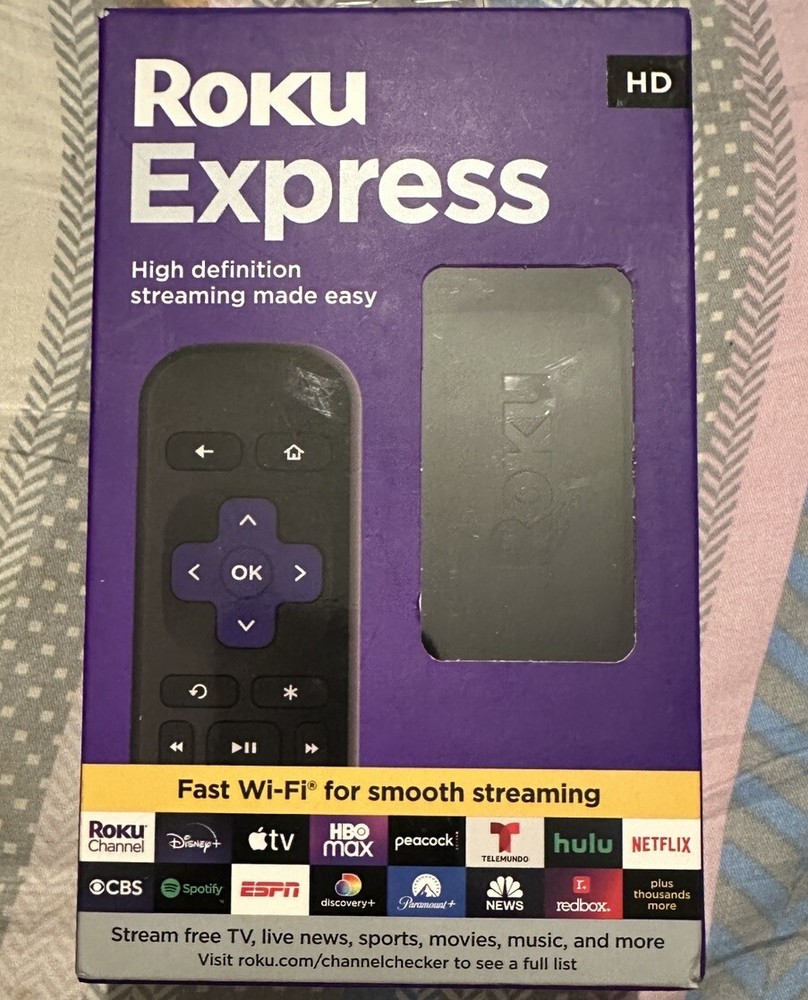 Roku Express (2022) HD High Definition 3960RW – NEW in sealed box FREE SHIPPING
