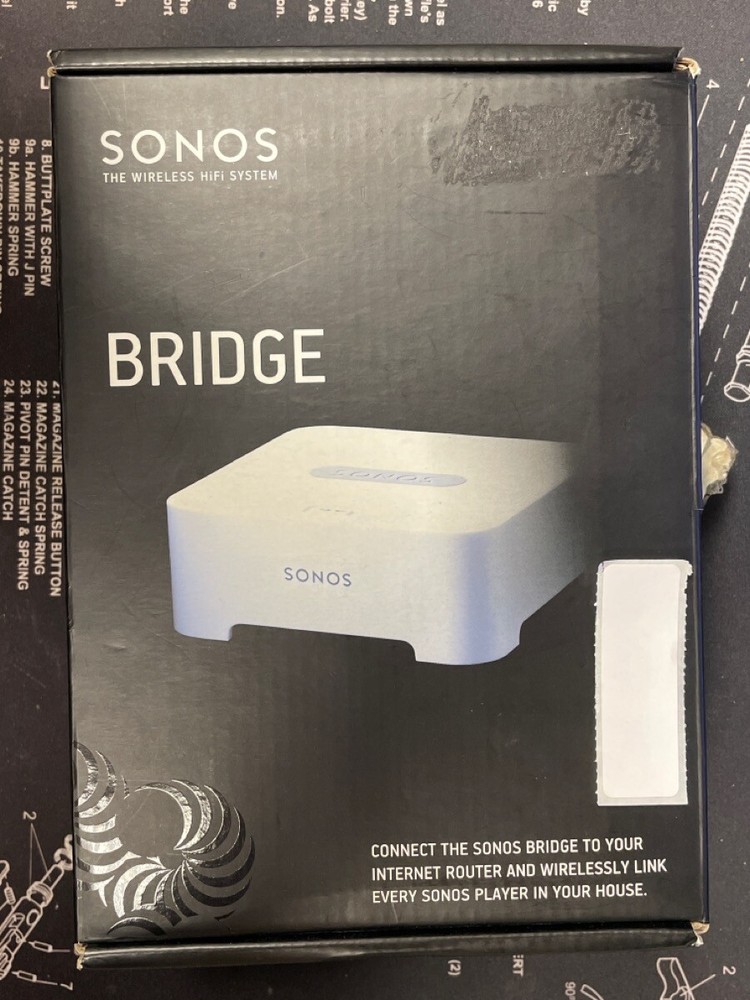 SONOS BRIDGE Wireless Hi-Fi System – White (sw v4.0) (FLO004243)