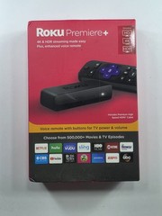 Roku Premiere+ 4K HDR Streaming Media Player Voice Remote New Sealed