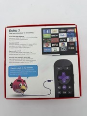 Roku 3 Model 4200X HD 1080P … COMPLETE w/ Remote, Power Supply, Headphones, Box