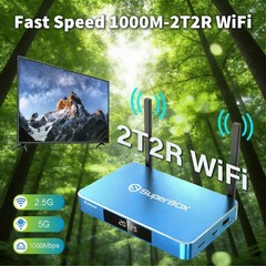 SuperBox S7 Max Smart TV Box Quad Core 4GB RAM 64GB Storage