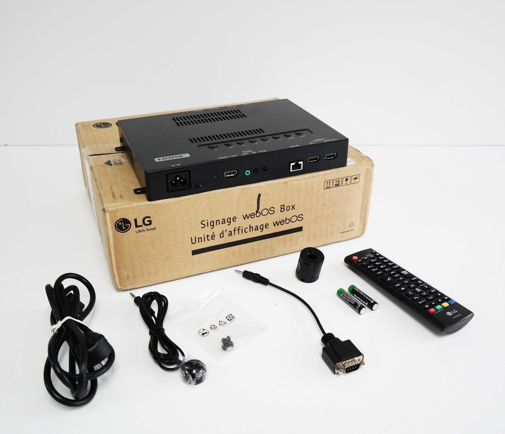 LG WP600-B Digital Signage Appliance Media Player