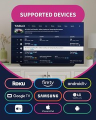 Tablo TV 4th Gen 4 Tuner OTA DVR Indoor Antenna 35 Mile
