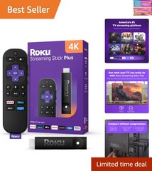 Streaming Stick Plus – 4K & HDR Streaming Device for TV with Voice Remote – F…
