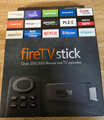 Amazon FireTV Stick (W87CUN) with Remote and AC Adapter Tested Working