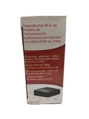 RCA Wi-Fi Streaming Media Player and Remote 1080p HDMI Output Model DSB76WU – BK
