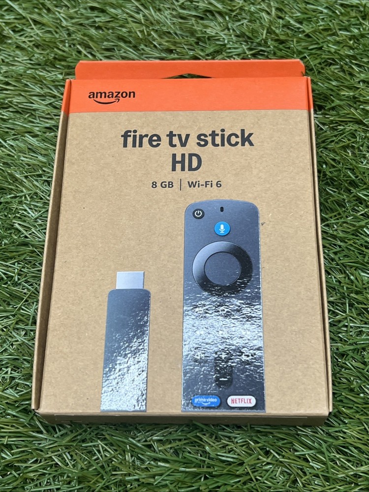 Amazon Fire TV Stick HD (newest model) 8 GB, Wi-Fi 6, Full HD 1080p, HDR, Alexa
