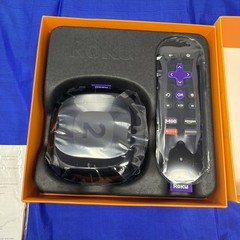 Roku 2 Media Streamer W/ Headphone Jack- Black (2720R) New & Factory Sealed