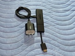 amazon fire tv 2nd generation LY73PR Black USB Madia Streamer With Cord