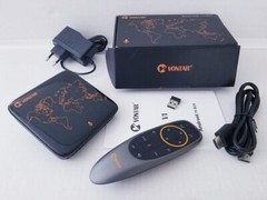 VONTAR V1 Smart TV Box + Wechip W1 Remote Control