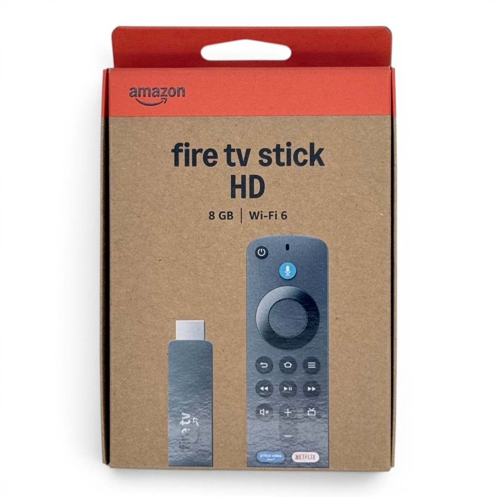 Amazon Fire TV Stick HD 8GB Wi-Fi 6 1080p Streaming Device Alexa Remote