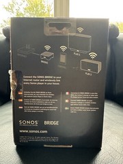 Two (2) Sonos Wireless Music BRIDGE HiFi System Devices