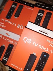 Mortal Q8 Android14 WIFI6 Voice Control TV stick 8K video Allwinner 16GB Storage
