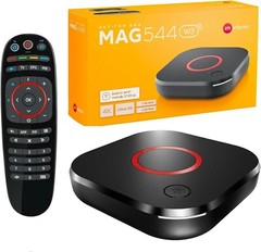 Mag 544 W3 Mag 544W3 4K HDR, Built-in Dual Band 2.4G/5G WiFi, HDMI Cable