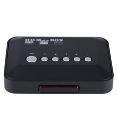 1080P HD Audio Video Media Player Box With IR Remote Control – (USS) I DWZO