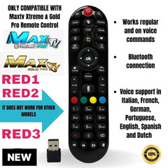 LOCAL PICKUP ONLY/CONTROL FOR MAXTV Gold, Silver,RED 1,2,3 (BLUETOOTH) TV Box