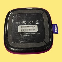 Roku 3 Media Streamer Model 4200X 1GU49Y049541 Black #8053 Z65/42