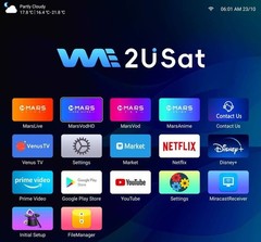 2026 We2USat K3 PRO Android Smart TV Box Media Player Bluetooth Voice Control US