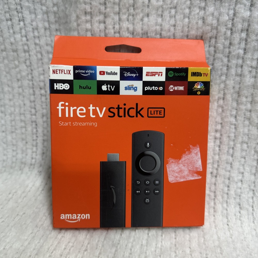 New Amazon Fire TV Stick Lite Streaming Media Device Black S3L46N