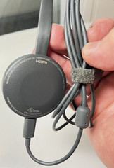 Google Chromecast 2nd Gen With Cable – Black (NC2-6A5)