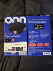 Onn4K Plus LOADED Streaming Device Google TV Dolby Vision Atmos Wi-Fi HDMI Voice