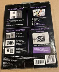 Brand New Sanus Streaming Media Player Mounting Bracket Aesthetic Home TV