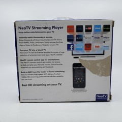 Netgear NeoTV Streaming Player NTV200 Built In WiFi HD 1080p Black Open Box