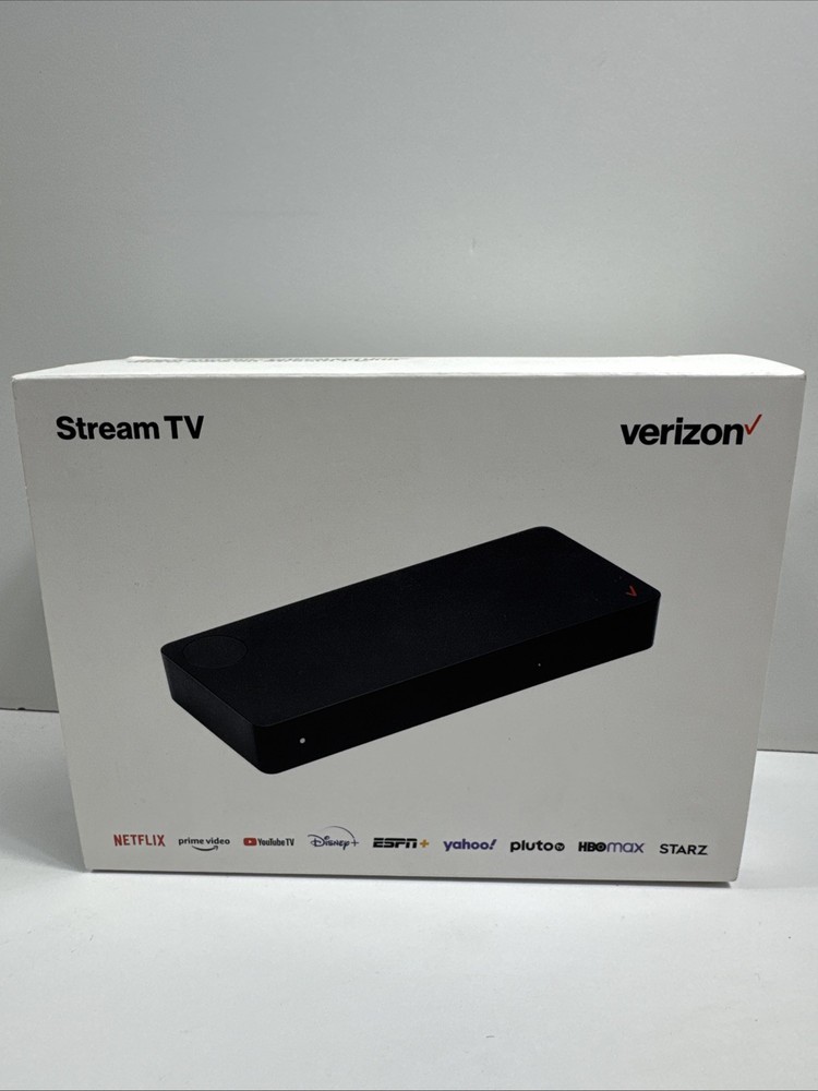 Verizon Stream TV Device (ASK-STI6220) 4K Black – NEW/SEALED