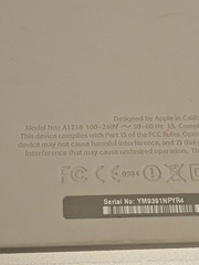 Apple TV 1st Generation A1218 (2007) Silver – Tested & Working Component/Optical