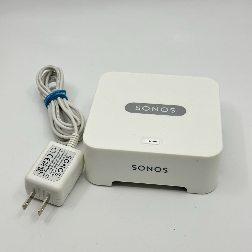 Sonos Bridge BR100 Wireless Network Component Multi Room Audio White W/ Power
