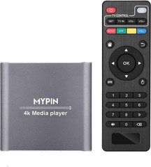 Versatile Digital Media Player – 4K, H.265, HDMI Output, Perfect for TV & Music