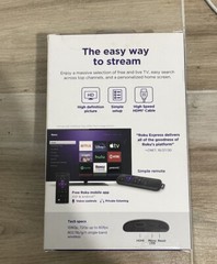 Roku Express HD Streaming Media Player – Black