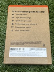 Amazon Fire TV Stick HD (newest model) 8 GB, Wi-Fi 6, Full HD 1080p, HDR, Alexa