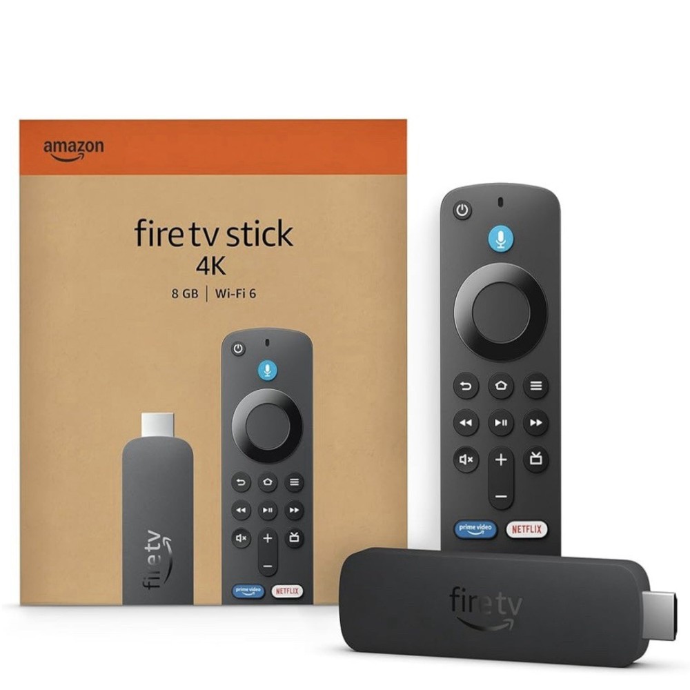Amazon Fire TV Stick 4K (newest model) with AI-powered Fire TV Search, Wi-Fi 6