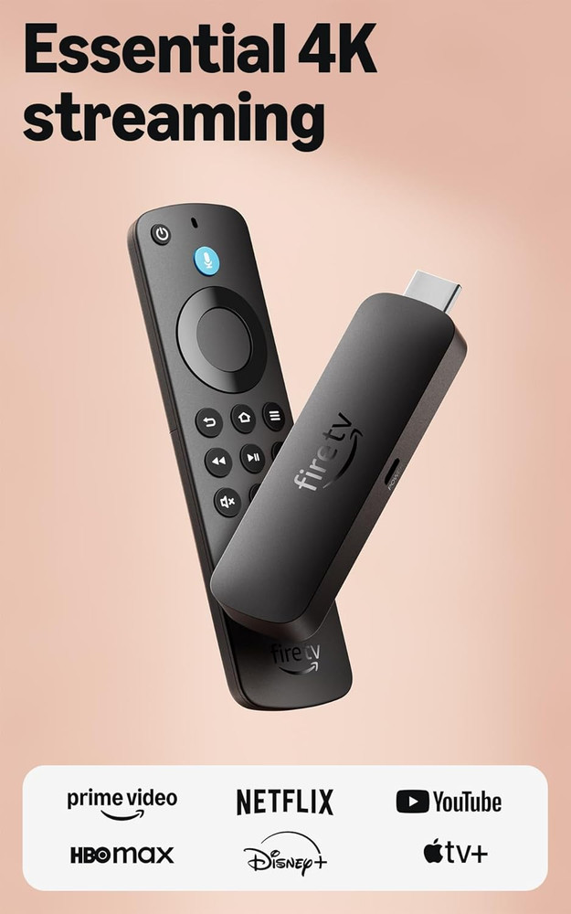 Amazon Fire TV Stick 4K Select (newest model), start streaming in 4K, AI-powered