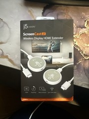 ScreenCast 4K Wireless HDMI Transmitter and Receiver, Wireless HDMI Extender,…