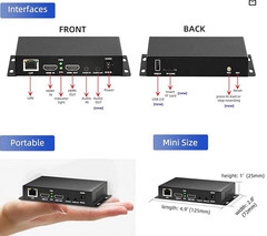 ORIVISION H.265/264/MJPEG Ultra Mini HDMI 1080P Video Encoder Streaming encoder