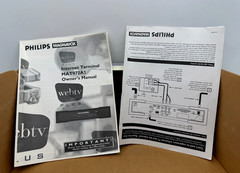 Philips Magnavox Internet WebTV Terminal MAT972 Complete System w/Keyboard