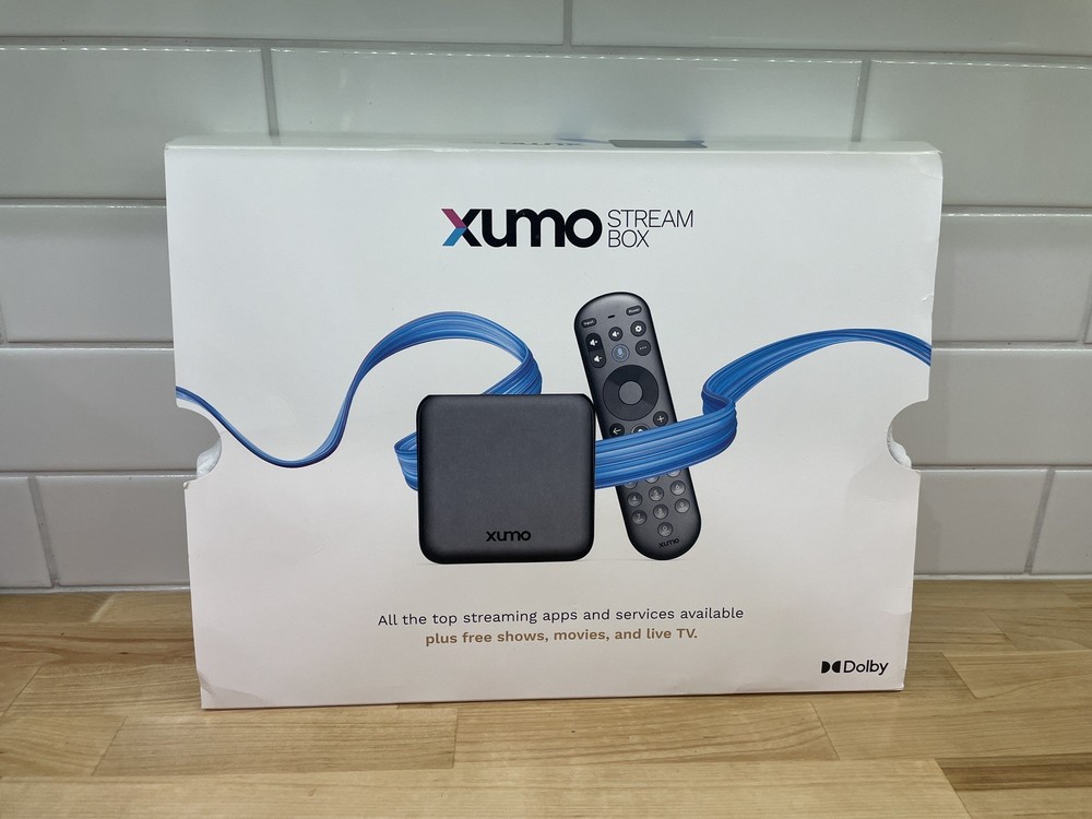 Xumo Stream Box 4K UHD Streaming Device Brand New Open Box