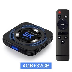 Transpeed Android 12 TV Box 8K 4K Streaming Media Player Dual WiFi BT5.0 Top Box